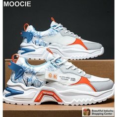 Кеды MOOCIE, размер CN39 (Длина стопы 24-24.5 см), оранжевый