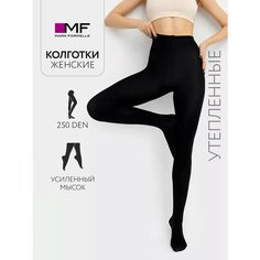 Колготки MARK FORMELLE Колготки и чулки, 250 den, размер 3, черный
