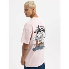 Футболка Stussy Stussy Cooking Somethings Heavyweight T-Shirt, 1 шт., размер S, пыльная роза