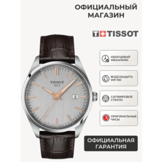 Наручные часы TISSOT, коричневый/серебристый