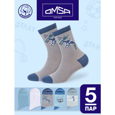 Носки Omsa OMSA kids Calzino, 5 пар, размер 35/38, , мультиколор