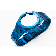 Браслет , фактура гладкая, синий Watch Band