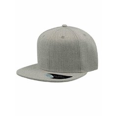 Бейсболка Atlantis SNAP BACK для мужчин и женщин, размер 58, серый меланж