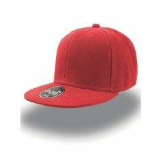 Бейсболка Atlantis SNAP BACK для мужчин и женщин, размер 58, красный