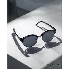 Солнцезащитные очки REALE, серебристый/черный