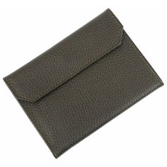 Обложка для паспорта Croco, коричневый