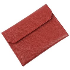 Обложка для паспорта Croco, красный флотер