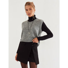 Жилет Vittoria Vicci, размер ONE SIZE, серый меланж