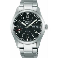 Наручные часы SEIKO 5 Sports, черный