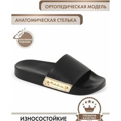 Шлепанцы Bella by sp-shoes Классика, размер 37, черный