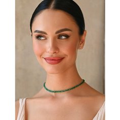 Чокер ANSHEL, длина 34 см, зеленый
