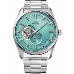 Наручные часы ORIENT Automatic, голубой, серебряный, бирюзовый