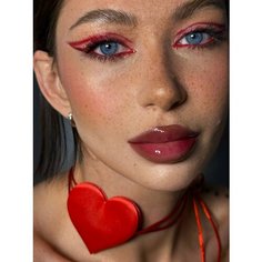 Чокер INNA, длина 150 см, красный