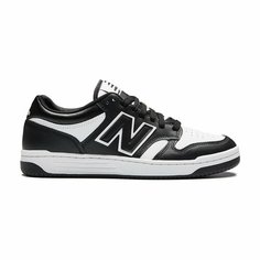 Кеды New Balance 480, размер T9, черный/белый