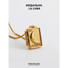 Подвеска Miss Ekler, золотой