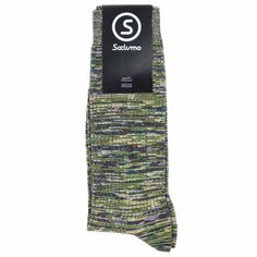 Носки Soclumo Высокие носки - 4 Микс - Унакит, размер 41-45, фиолетовый, желтый, зеленый
