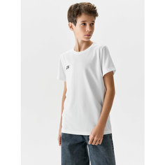 Футболка FN футболка для мальчика T-Shirt Kid футболка детская, размер 160, белый ФН