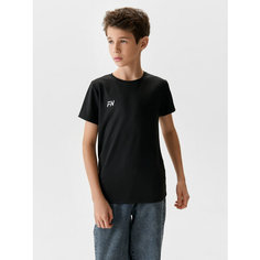 Футболка FN футболка для мальчика T-Shirt Kid футболка детская, размер 160, черный ФН