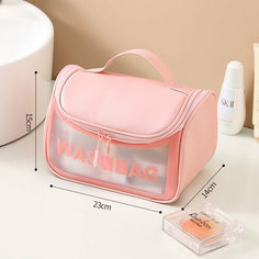 Косметичка 13х15х23 см, , розовый Washbag