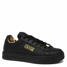 Кеды Versace Jeans Couture, размер 36, черный