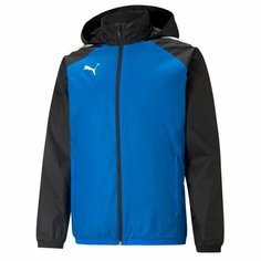 Куртка PUMA, размер 116, синий/черный