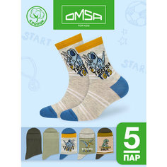 Носки Omsa OMSA Calzino, 5 пар, размер 31/34, , мультиколор