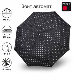 Мини-зонт Knirps, черный, белый