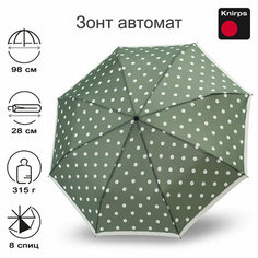 Мини-зонт Knirps, зеленый