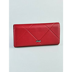Кошелек Skin, фактура гладкая, burgundy