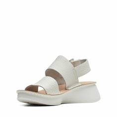 Сандалии Clarks, размер 41 EU, белый