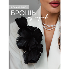 Брошь Elletri, черный