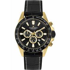 Наручные часы JACQUES LEMANS, золотой, черный