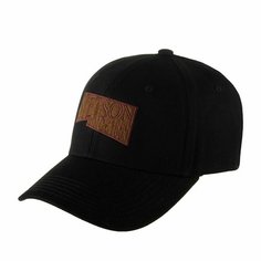 Бейсболка STETSON для мужчин и женщин, размер 0, черный