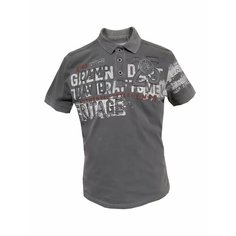 Поло Camp David, размер M, серый