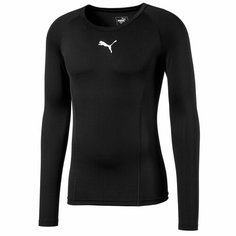 Термобелье верх PUMA Liga Baselayer, размер 140, черный