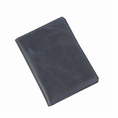 Обложка для автодокументов Croco, синий