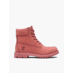 Ботинки тимберленды Timberland Premium, размер 40, розовый