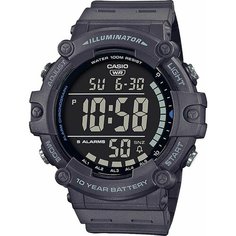 Наручные часы CASIO, черно-серые