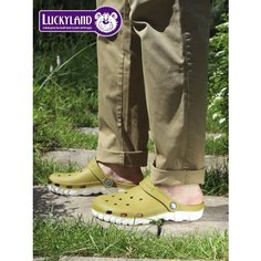 Сабо LuckyLand, размер 43, горчичный