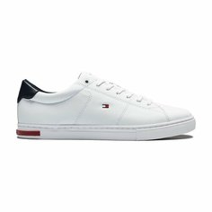 Кеды TOMMY HILFIGER ESSENTIAL LEATHER, размер T42, белый