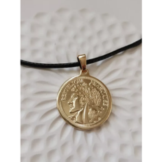 Подвеска Omnia, золотистый