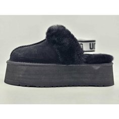 Угги UGG Funkette Suede Platform, размер 38 EU, black