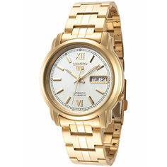 Наручные часы SEIKO SEIKO 5, золотой, серебряный