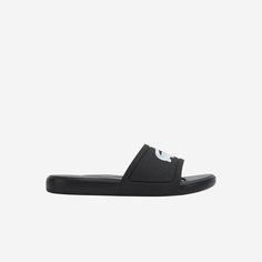 Шлепанцы LACOSTE, размер T3, черный