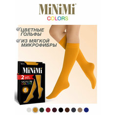Гольфы MiNiMi MINIMI MICRO, комплект, 70 den, 2 пары, размер 0, ambra