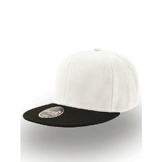 Бейсболка Atlantis SNAP BACK для мужчин и женщин, размер 58, белый/черный