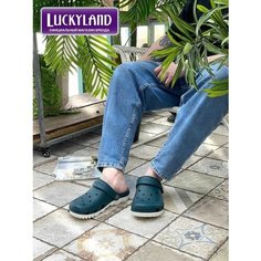 Сабо LuckyLand, размер 43, зеленый