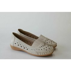Мокасины In step, размер 38, бежевый