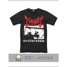 Футболка RexTex Рок-музыка, размер 62, черный