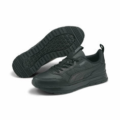 Кроссовки PUMA R78 Trek Lth, размер 10, черный